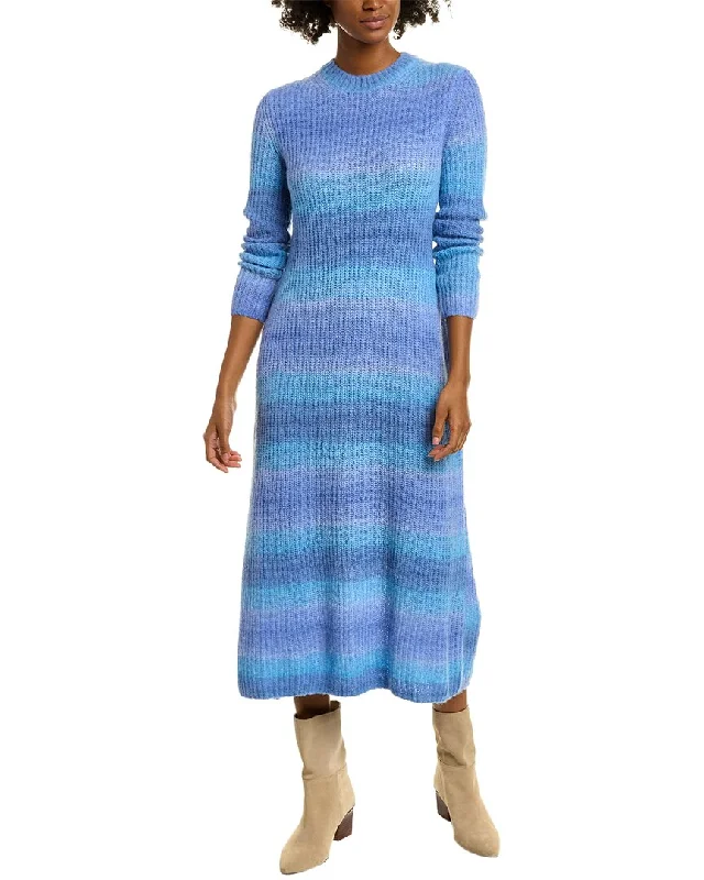 Women's V-Shaped-Neck DressesVince Wool & Alpaca-Blend Sweaterdress