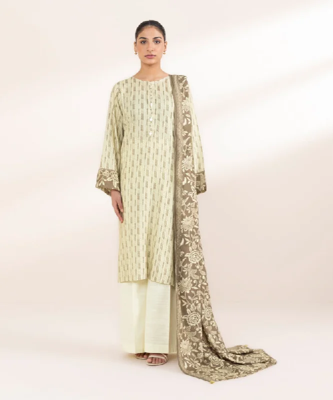 women's pajamas with built-in shortsPrinted Linen Dupatta