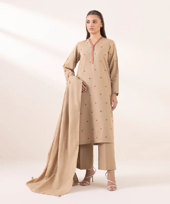 women's pajamas with a touch of eleganceSolid Khaddar Dupatta