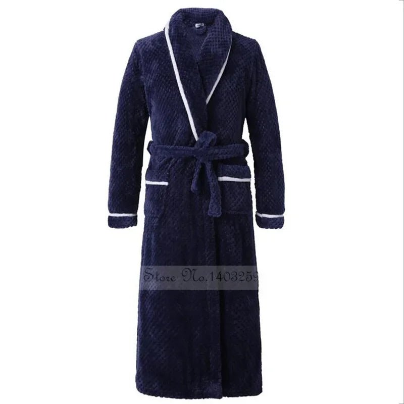 Men Navy Blue Long 2