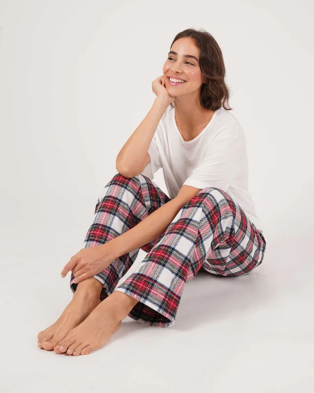 women's pajama sets with matching robesWomen's Brushed Cotton Pyjama Trousers - Haselbury