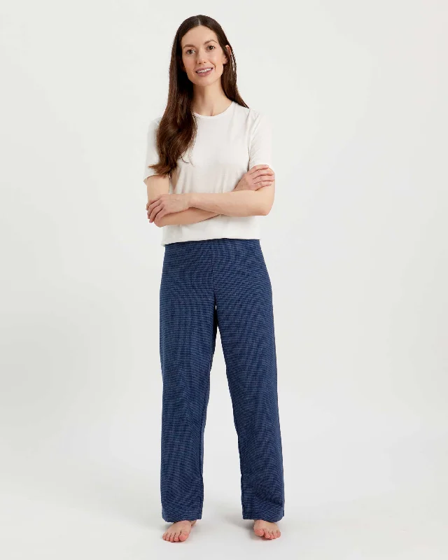 women's cotton pajama setsWomen's Brushed Cotton Pyjama Trousers - St. Anton