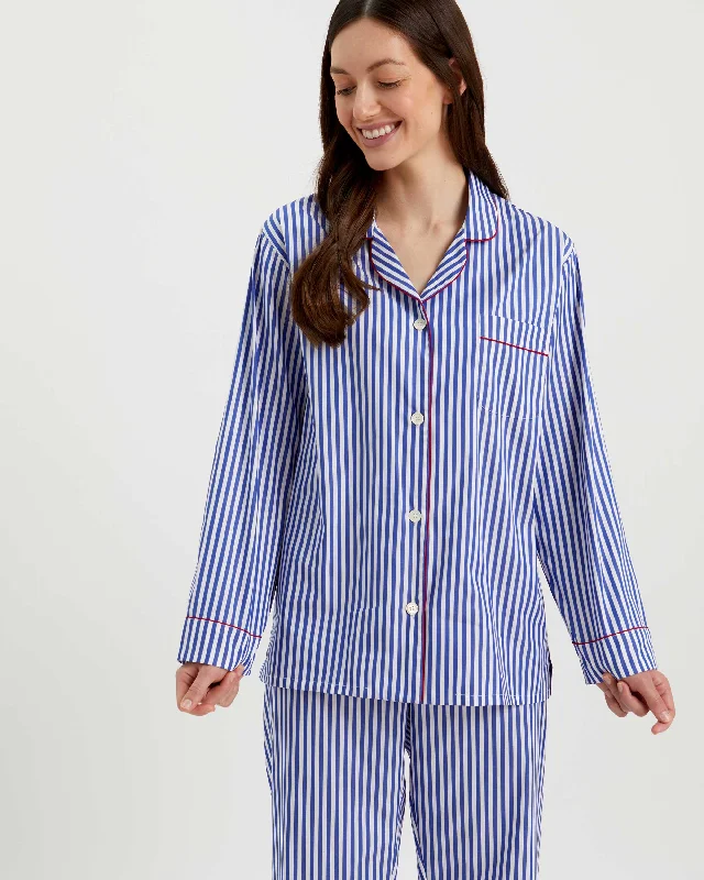 women's pajamas with a sophisticated eleganceWomen's Classic Cotton Pyjamas - St. Moritz